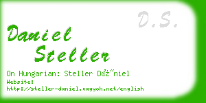 daniel steller business card